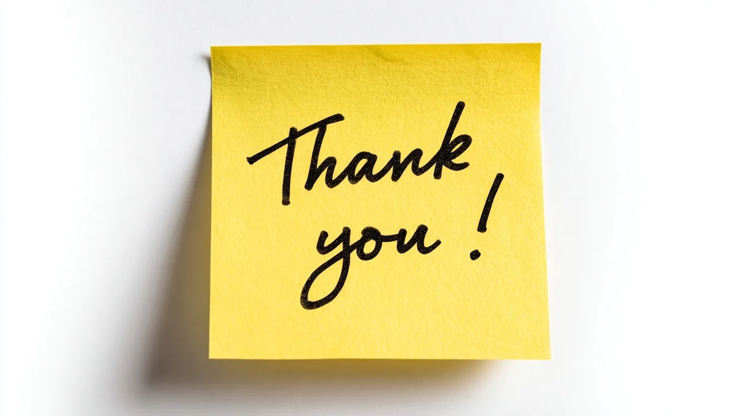 Thank You Image With Flowers 57