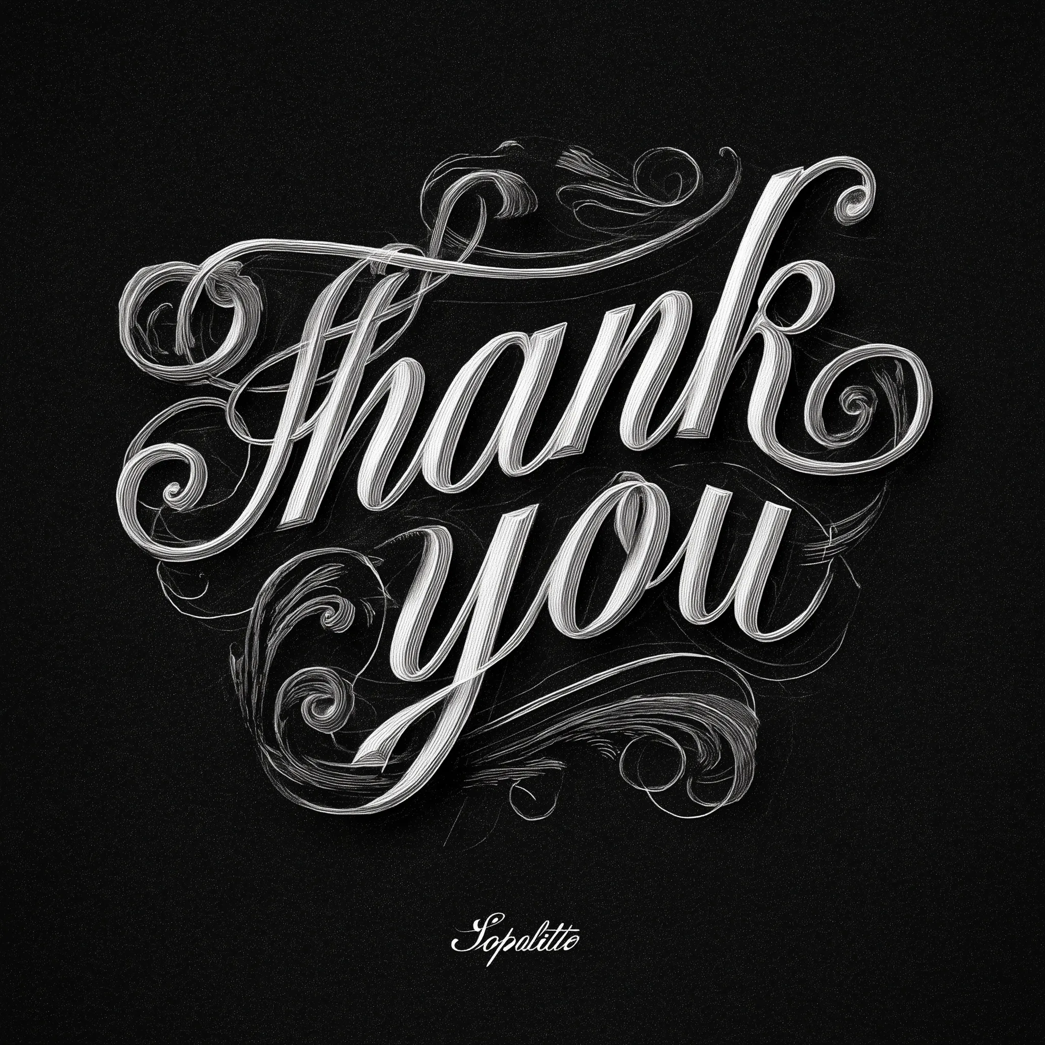 Thank You Image With Flowers 60