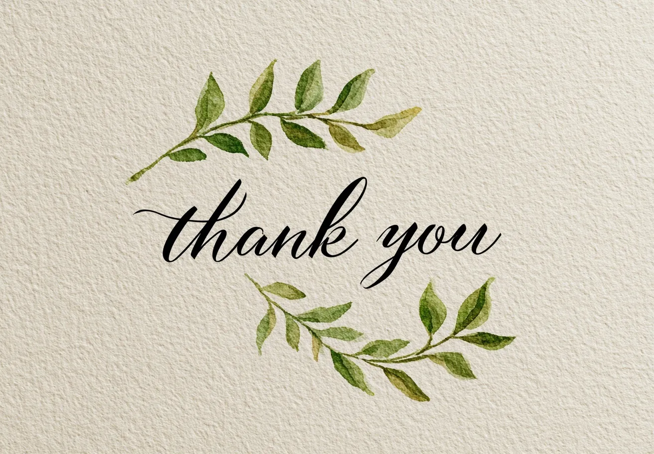 Thank You Image With Flowers 62