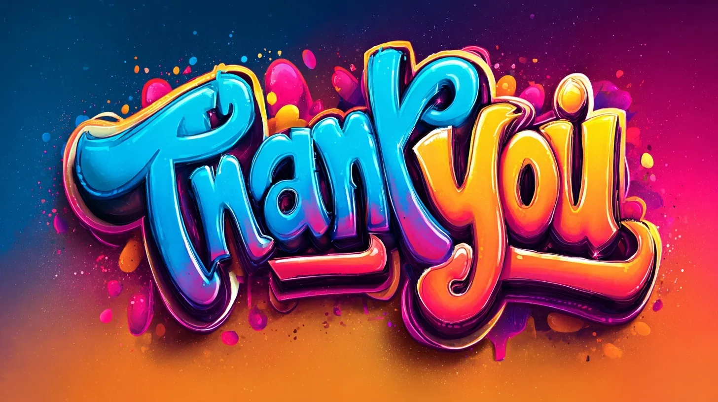 Thank You Image With Flowers 63