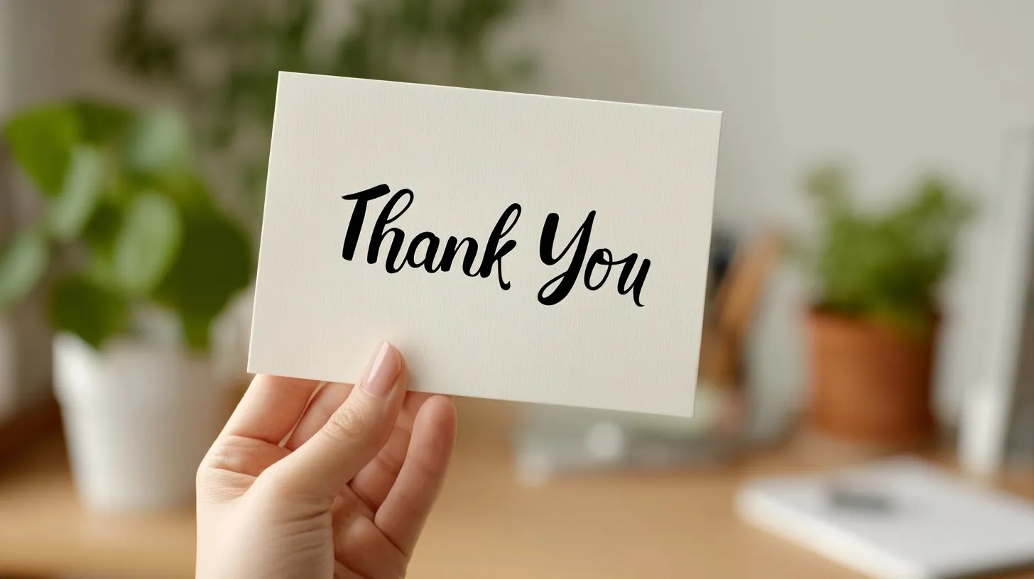 Thank You Image With Flowers 67