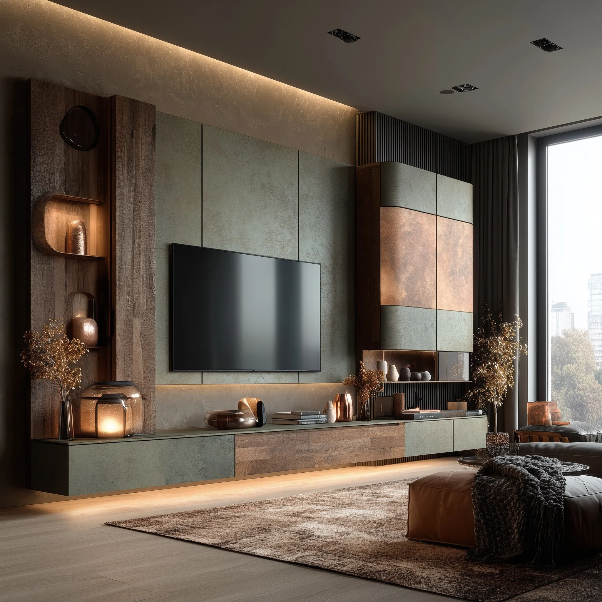 Tv Unit Design 34