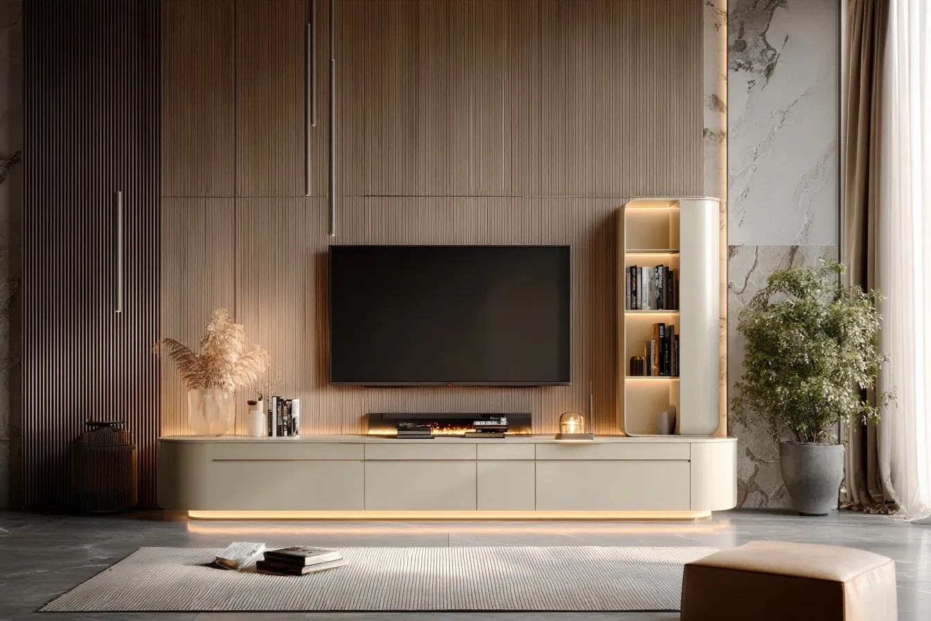 Tv Unit Design 48