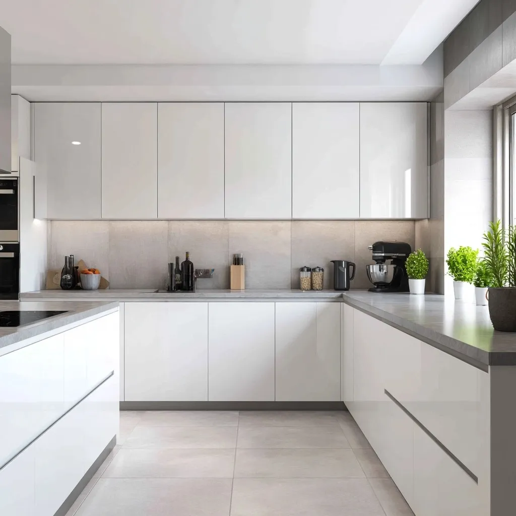 U Shaped Kitchen Design 4