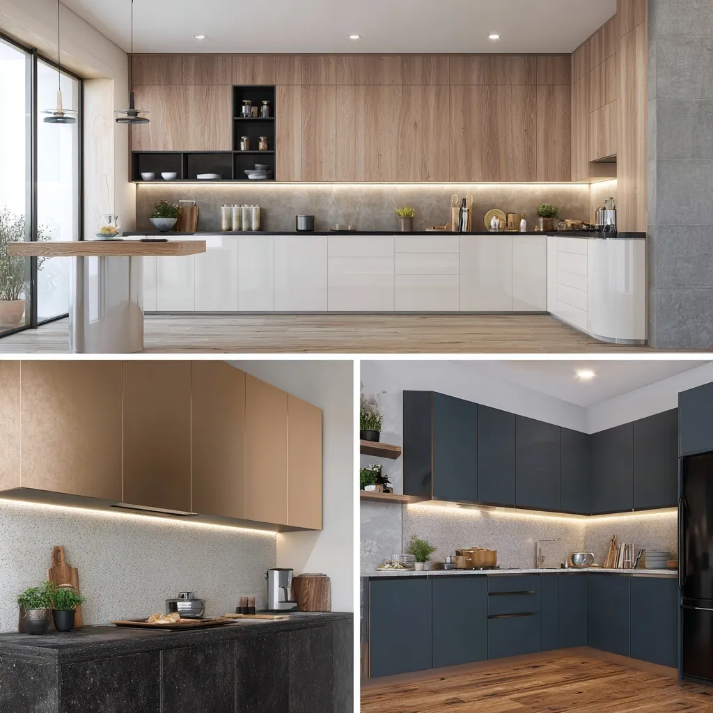 U Shaped Kitchen Design 33
