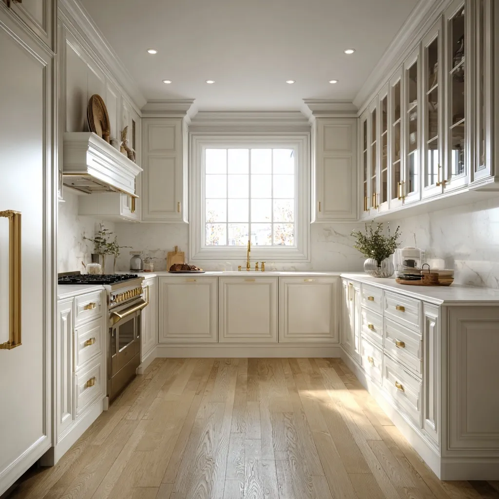 U Shaped Kitchen Design 44