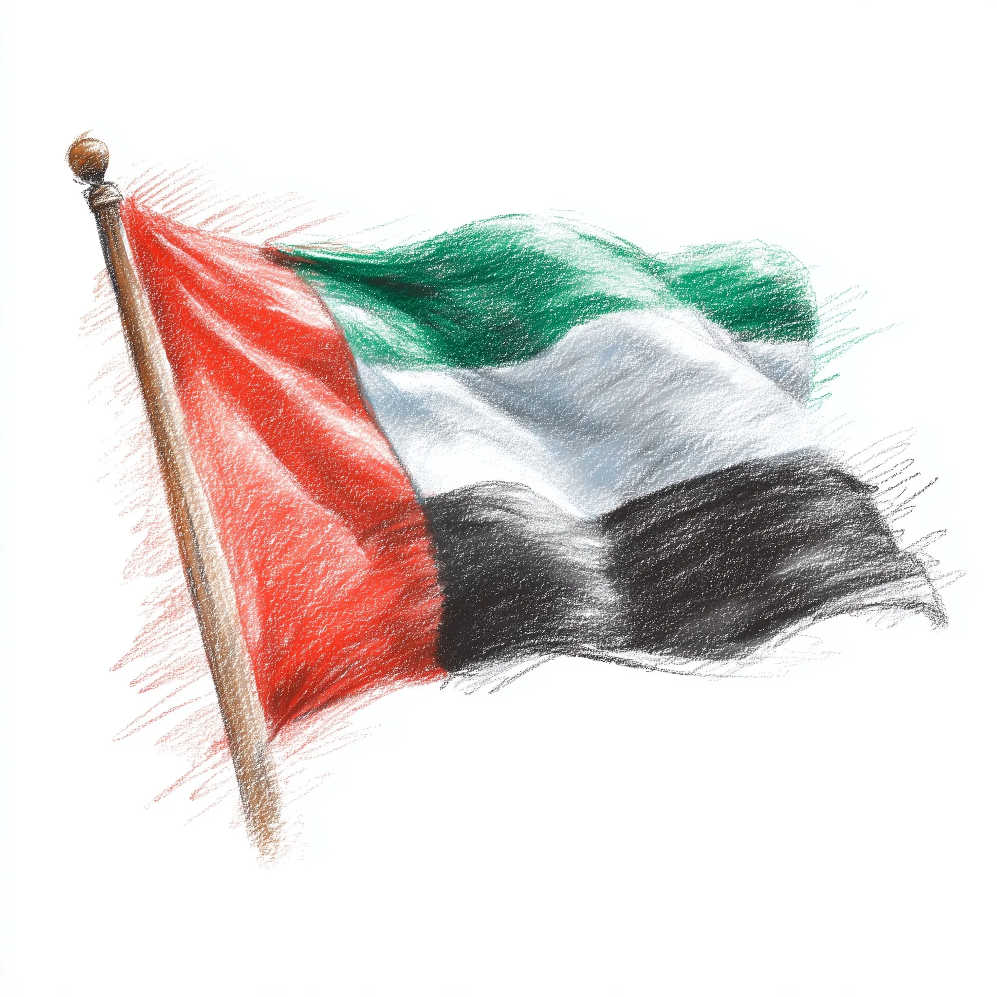 Uae Dubai Flag 2