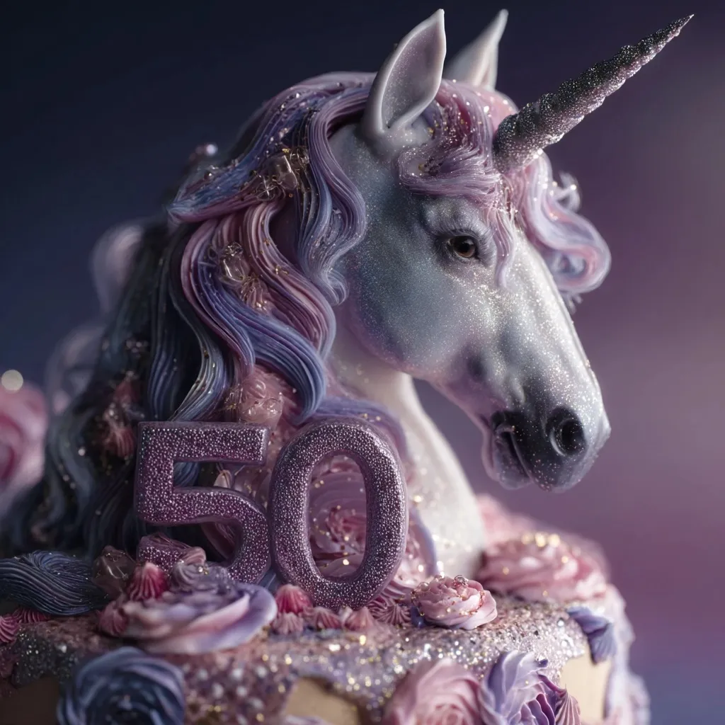 Unicorn Cake Design 3