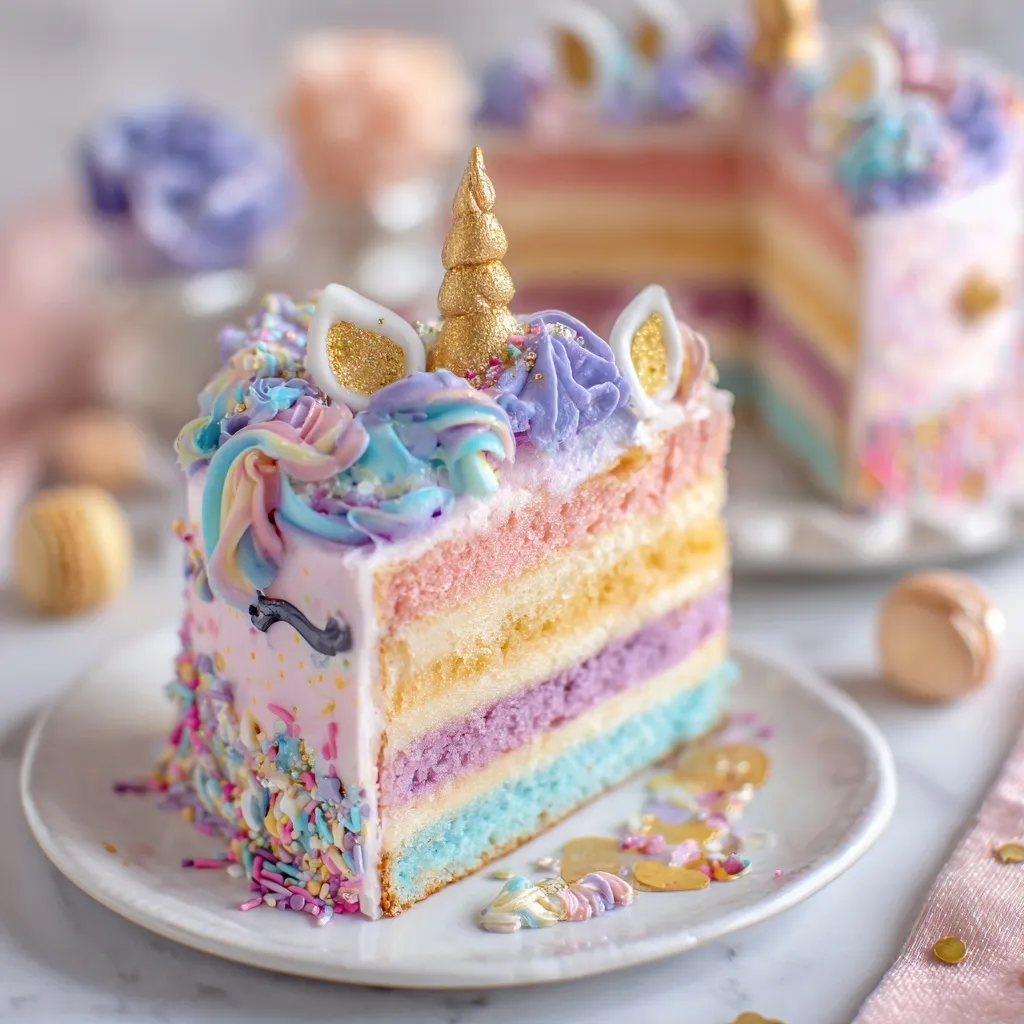 Unicorn Cake Design 10