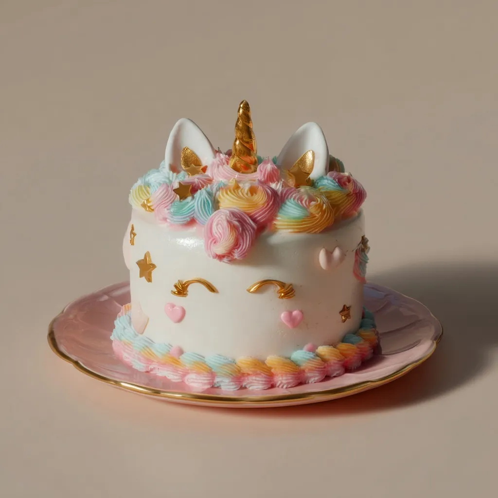 Unicorn Cake Design 11