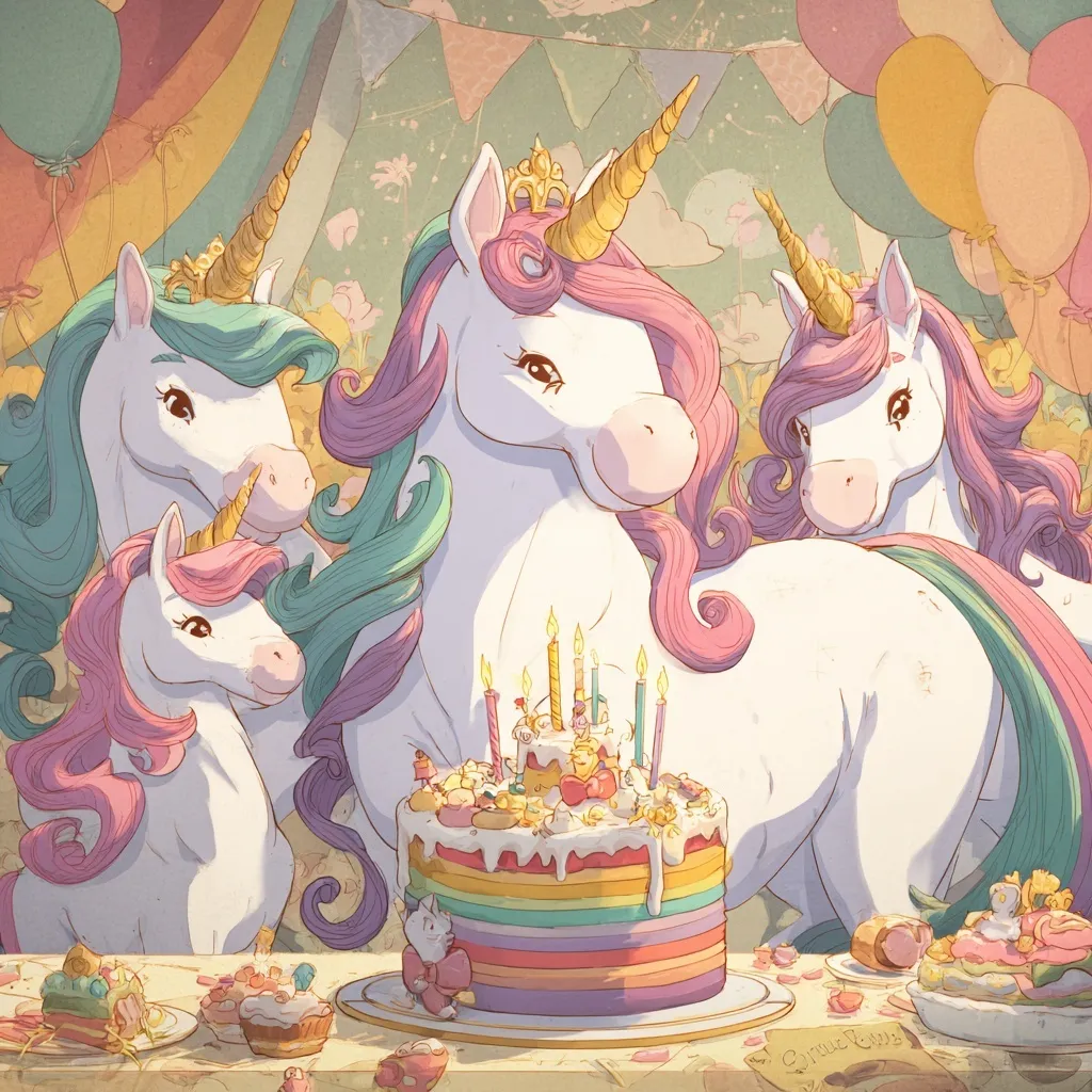 Unicorn Cake Design 13